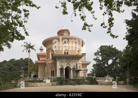 Monserrate palace, Sintra, Portogallo Foto Stock