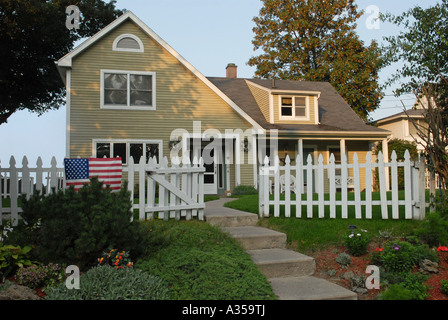Casa, contea di Grecia Rochester New York Foto Stock