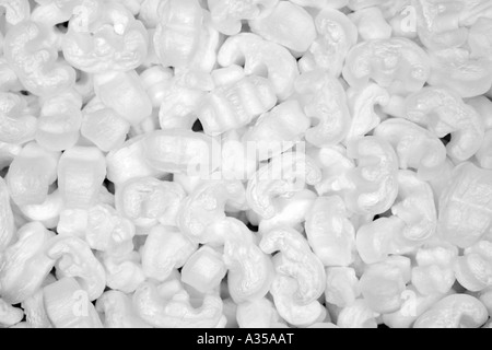 Schiuma di Imballaggio Close-up Foto Stock