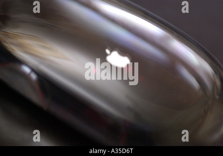 IMac trasparente il mouse del computer UK Foto Stock