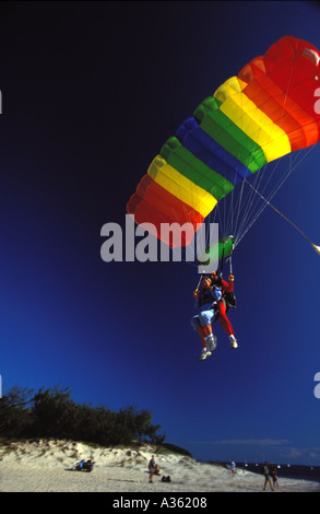 Atterraggio Parrachute Beach 0159 Foto Stock