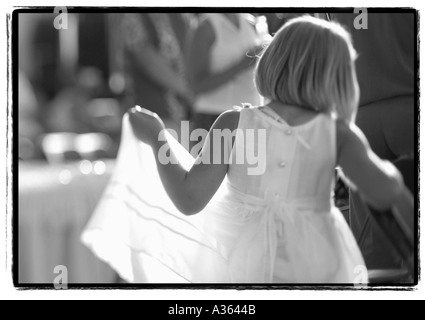 Ragazza di fiore Foto Stock