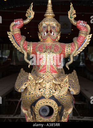 Il re delle chiatte i canali di Bangkok in Thailandia del sud-est asiatico Foto Stock