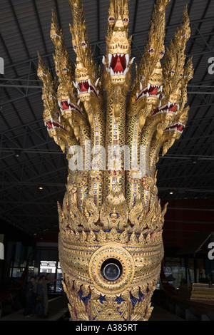 Il re delle chiatte i canali di Bangkok in Thailandia del sud-est asiatico Foto Stock