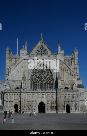 La Cattedrale di Exeter Devon UK Foto Stock