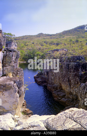 Canyon 2 nel Parque Nacional da Chapada dos Veadeiros Foto Stock