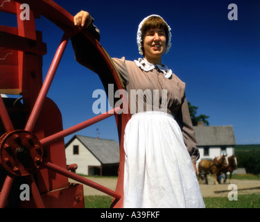 CA - NEW BRUNSWICK: Joslin Farm a re Landing Settlement Foto Stock