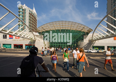 Portogallo Lisbona centro commerciale Vasco da Gama vicino Expo Foto Stock