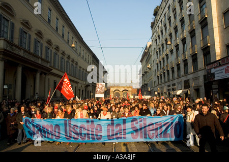 Le donne a 194 dimostrazioni di legge sull aborto milano - 14 gennaio 2006 - Lombardia - Italia Foto Stock