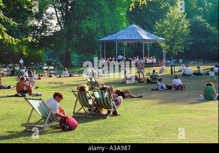 Hyde Park Londra Inghilterra Foto Stock