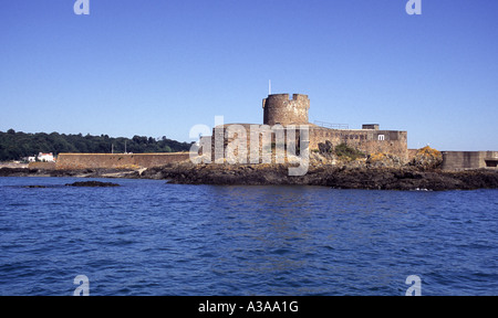 St Aubin's Fort St Aubin, Jersey, Isole del Canale Foto Stock