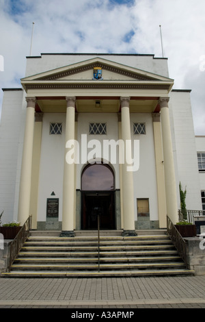 Aberystwyth Town Hall, Ceredigion, Galles. Foto Stock