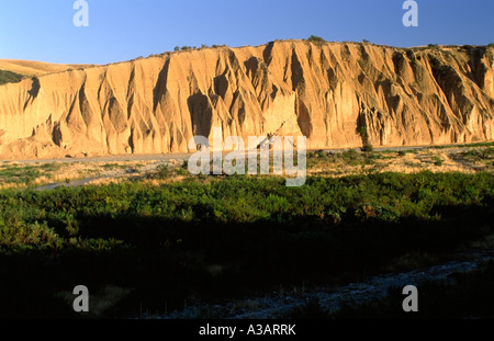 Kyeburn River Valley Otago Isola del Sud della Nuova Zelanda Foto Stock