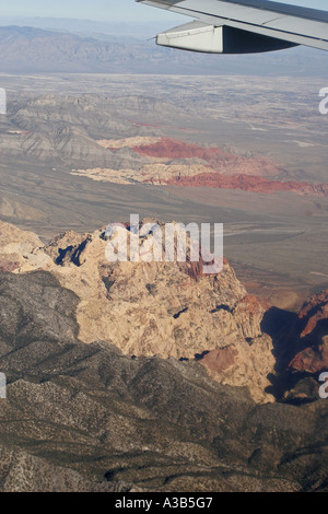 Rocce Rosse area di Las Vegas Nevada USA Foto Stock