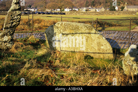 BEDDGELERT GWYNEDD North Wales UK Jan Gelert's Grave la leggenda narra che questa era Llewellyn il grande's dog Foto Stock