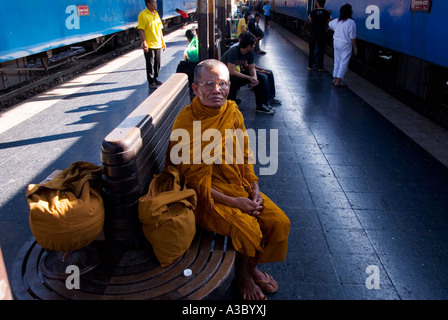 Hua Lamphong Stazione Ferroviaria si trova a Bangkok, in Thailandia Foto Stock