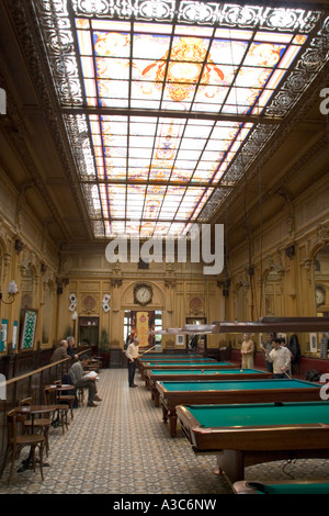 Académie de Billard 84 rue de Clichy a Parigi Francia Foto Stock