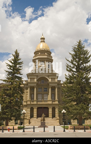 Wyoming Cheyenne Wyoming State Capitol Building Foto Stock