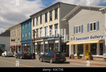 Canada New Brunswick St Andrews negozi sulla strada di acqua Foto Stock