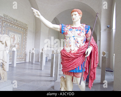 Augusto von Prima Porta nazionali di Raccolta antiquaria Foto Stock