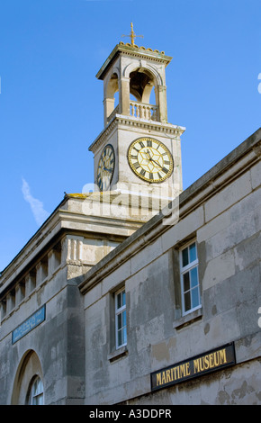 Torre dell'orologio sul Museo Marittimo, Ramsgate Kent Foto Stock