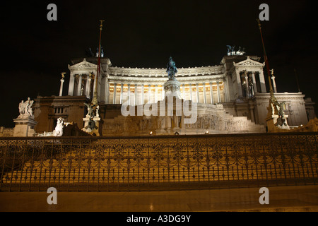 Viktor Emmanuel II monumento, Roma, Italia Foto Stock