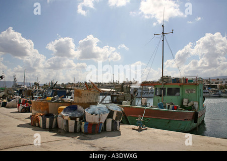 LAKKI PORTO. A nord-ovest di Cipro. L'Europa. Foto Stock