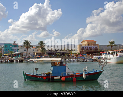 LAKKI PORTO. A nord-ovest di Cipro. L'Europa. Foto Stock