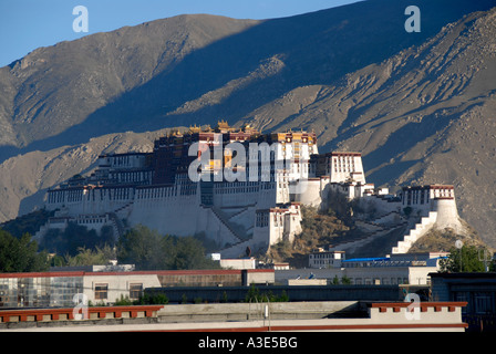Palazzo del Potala Lhasa Tibet Cina Foto Stock