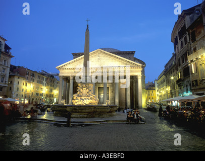 Italia Lazio Roma Rotunda Pantheon Foto Stock