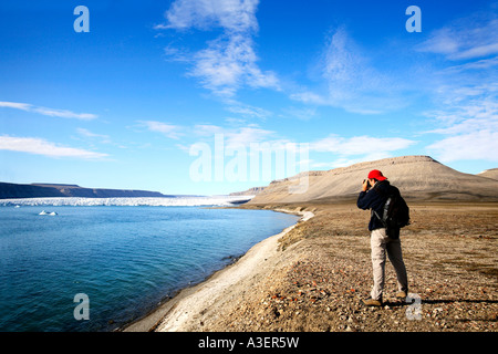 Coburg Isola nell'artico canadese Foto Stock