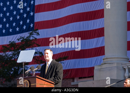 Maryland Gov Martin O Malley inaugurazione alla casa di stato in Annapolis Foto Stock