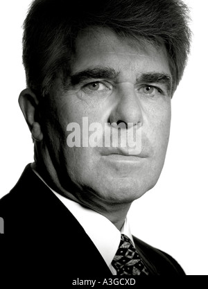 Max Clifford. Foto di Patrick patricksteel in acciaio Foto Stock