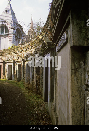 Il cerchio di Lebenon Highgate cimitero Foto Stock