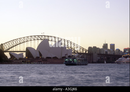 Il Porto di Sydney, Australia Foto Stock