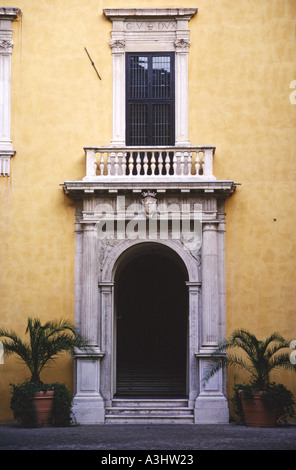 Palazzo Ducale Duca della Rovere Piazza del Popolo Pesaro Marche Italia Foto Stock