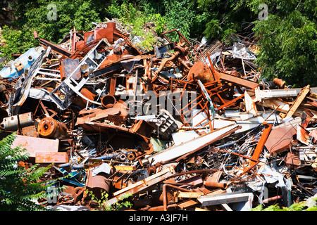 Rottami metallici Foto Stock