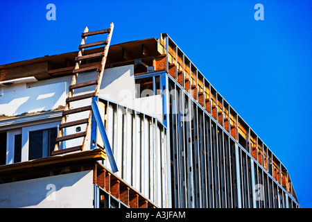 Edificio in costruzione Foto Stock