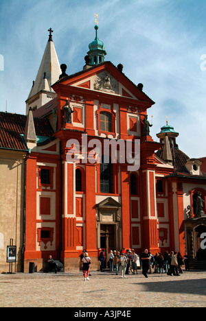 St Georges Convento di Praga Repubblica Ceca Foto Stock