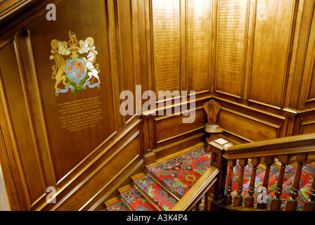 Scala al sego Chandlers Hall City of London Foto Stock