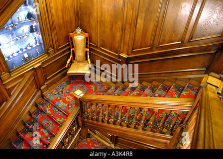 Scala al sego Chandlers Hall City of London Foto Stock