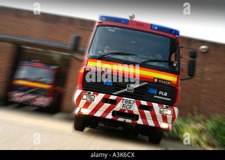 Mezzi antincendio Foto Stock