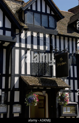 Shakespeare Hostelrie Chapel Street Stratford Upon Avon Warwickshire Inghilterra Foto Stock