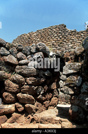 Il Nuraghe Losa vicino Abbasanta Sardegna Foto Stock