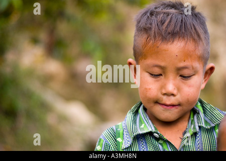 I ragazzi di strada nella zona di sapa Foto Stock