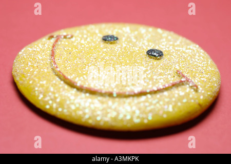 Smiley magnete frigo Foto Stock