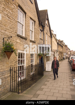 Oxfordshire Woodstock High street Foto Stock