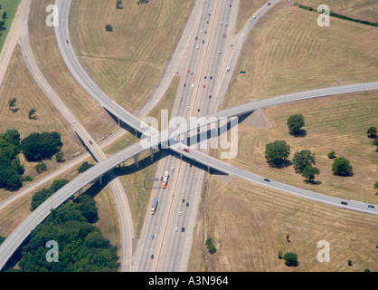 Quadrifoglio vicino a Dallas Texas Foto Stock
