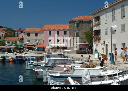 Il bel villaggio di Sali su Dugi otok croazia Foto Stock