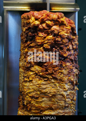 Naschmarkt Döner Kebab Foto Stock